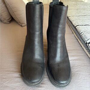 Tory Burch Black Leather Women’s Boots